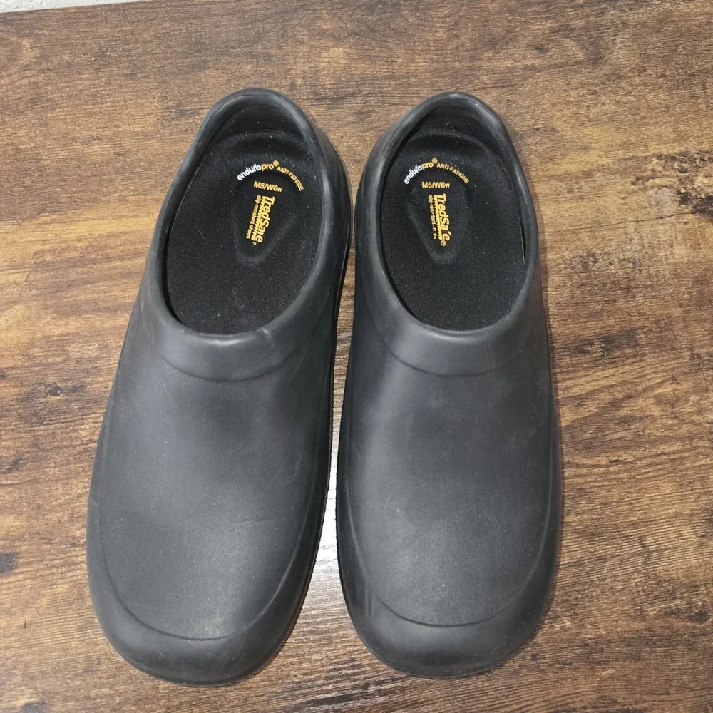 TREDSAFE RUBBER SLIP ON RAIN SHOE COG MEN 5 or‎ WOMEN 6 WIDE